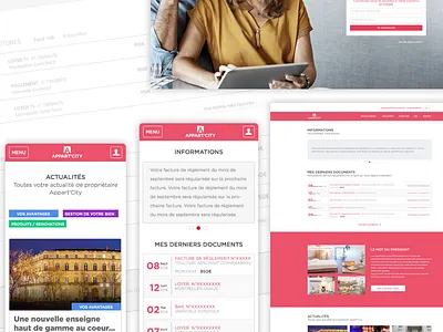 Appart'City web portal