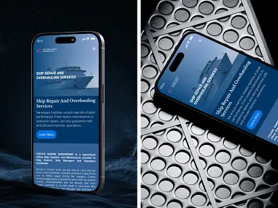 Cochin Marine Engineering - Website branding codeappan color elementor marine marine engineering marine life marine ship minimal design sea blue ui ux ux ui web development webdesign website wordpress wordpresswebsite