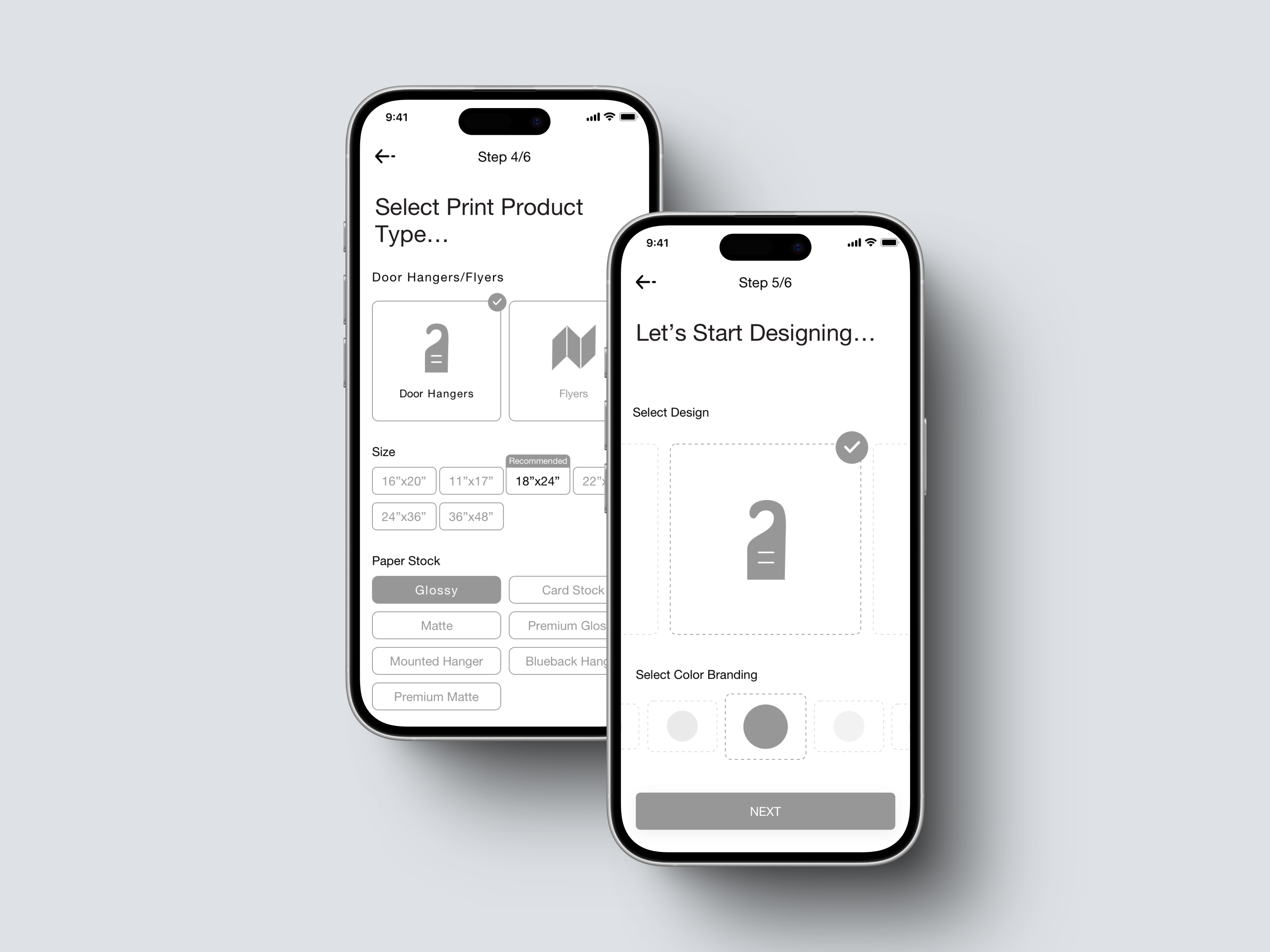 Example of Mobile App Design