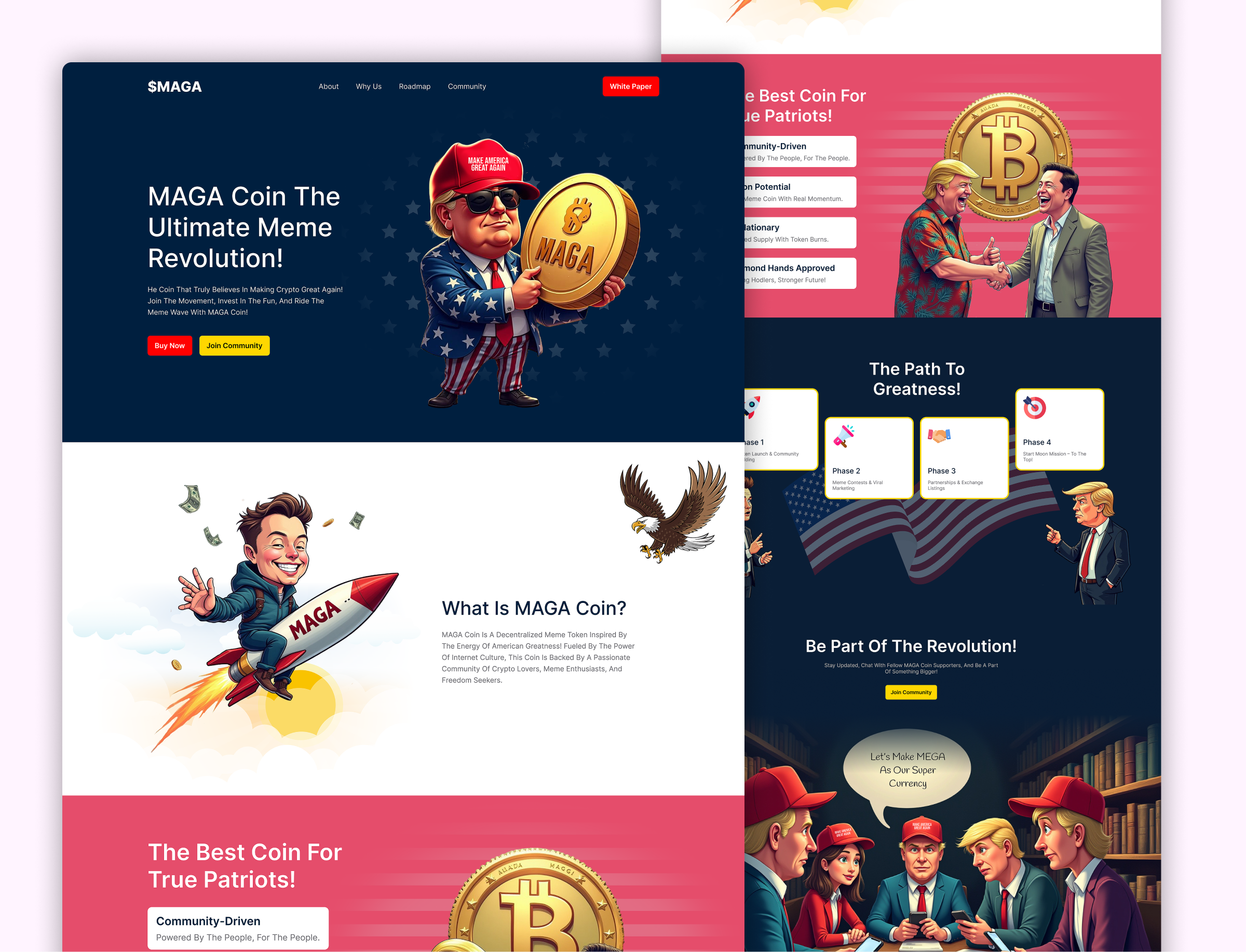 Example of Crypto, Web3 UI Design | Blockchain 