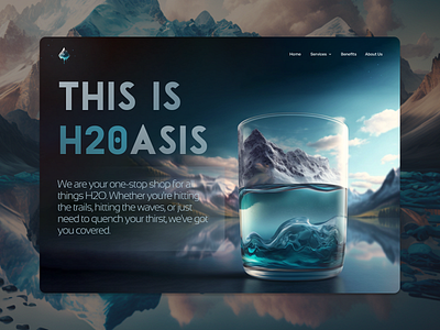 H20ASIS WATER APP app application branding design graphic design illustration screen ui ux