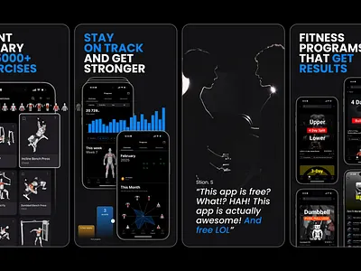 Lyfta Screenshots Design