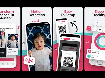 Nappy Screenshots Design