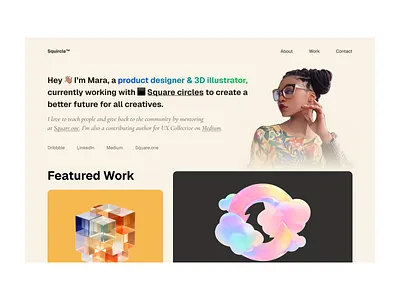 Hero design design hero landing portfolio ui ux web webpage