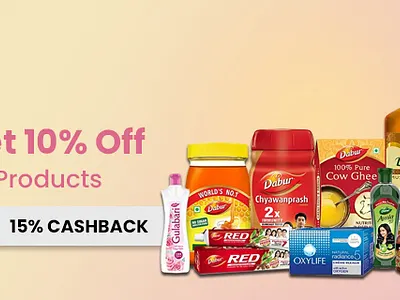 Dabur banner branding design graphic design post ui