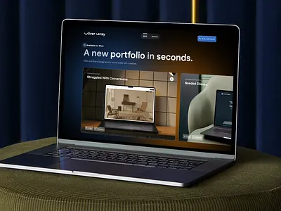 Portfolio Concept 3d animation branding business design figma figmadesign graphic design illustration logo typography ui webdesign