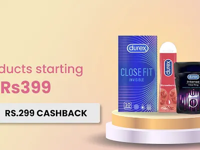 Durex banner branding cashback design graphic design post products sex products ui