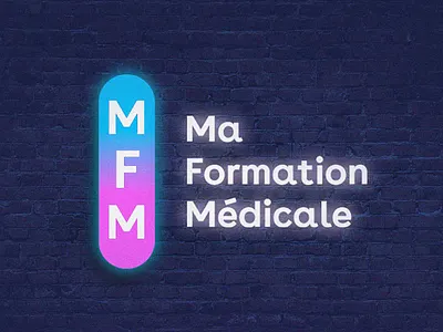 Ma Formation Médicale - Branding and Webdesign branding graphic design logo typography ui ux vector webdesign