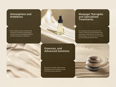 Uniqueness of Normad Nirvana branding daily graphic design massage spa ui unique ux