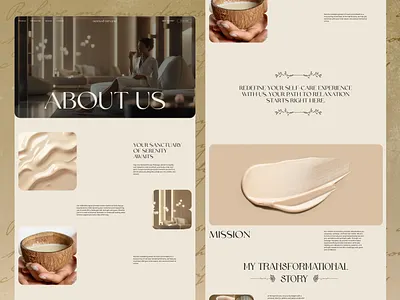 About Page about us branding contact page graphic design ui ux