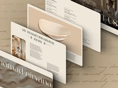 Stories of Success animation beauty branding design graphic design spa ui wellness