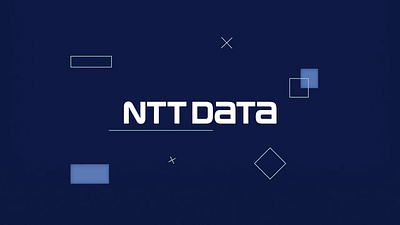 NTT Data — Logo Animation animation data logo logo animation shapes tech web3