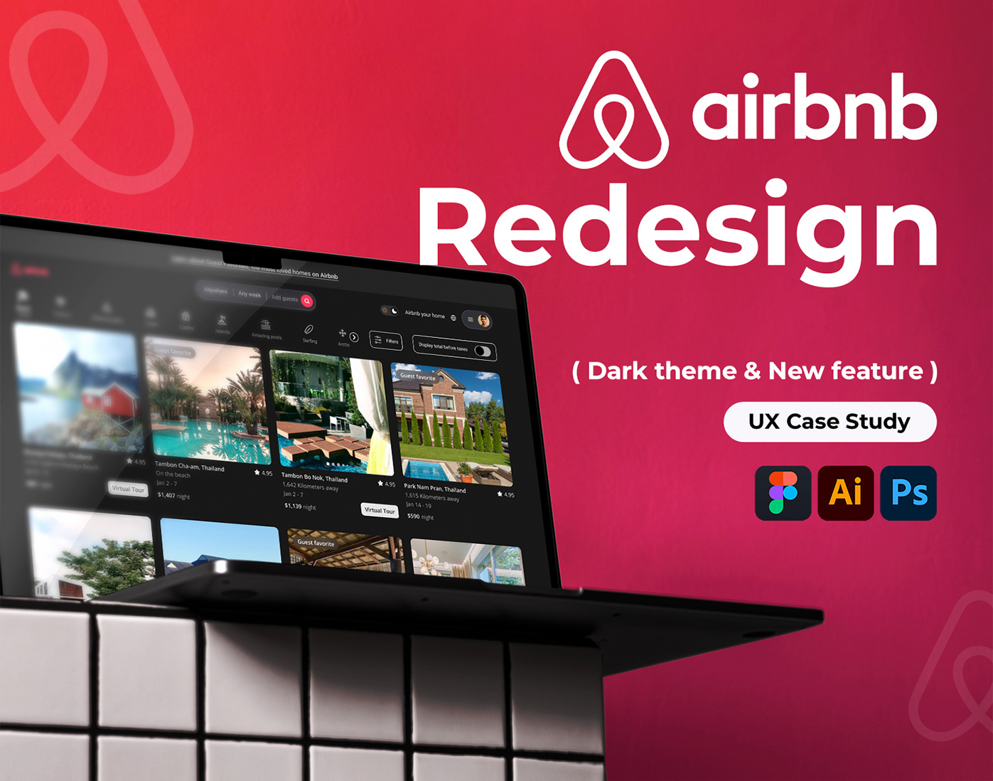 Airbnb Redesign | UI/UX Case Study by Maisha Maliha Siddique on Dribbble