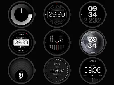 Watch android dashboard design fashion illustration interface ios market slide ui watch face watchface