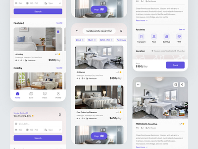 Real Estate Mobile App airbnb apartment app buy home hotel house mobile property property app real estate real estate agency real estate agent real estate ui realestate realtor rent ui uiux ux