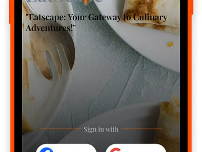 EATSCAPE graphic design motion graphics ui