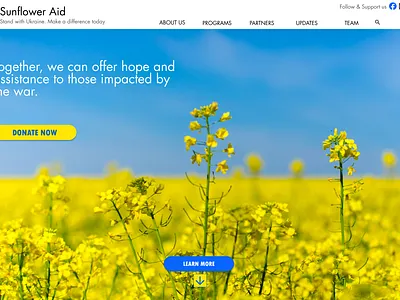 #DailyUI #3 Landing page dailyui dailyui3 landing landingpage ngo page