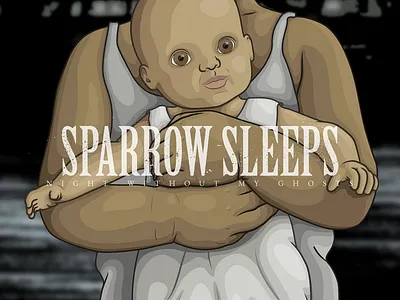 The Amity Affliction lullabies - Nightwithout My Ghosts album cover doll portrait sparrow sleeps the amity affliction toddler