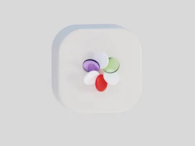 3D Icon 3d blender brightness flat illustration glass icon illustration illustrator render