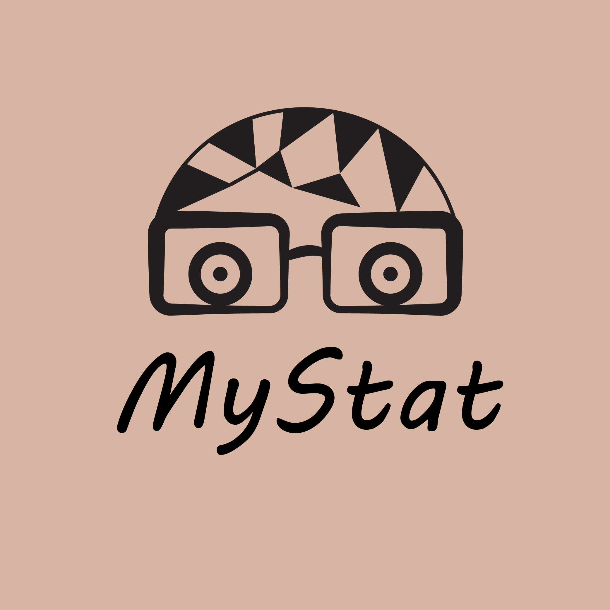 My Stat colors design doodle eye glasses graphic design illustration patterns simple sun glasses tshirt design typography