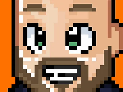 Pixel-Art Avatar animated avatar animated illustration animated pixel art animation illustration motion graphics pixel art