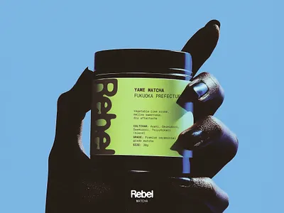 Logo and Packaging design — Rebel Matcha branding inspiration