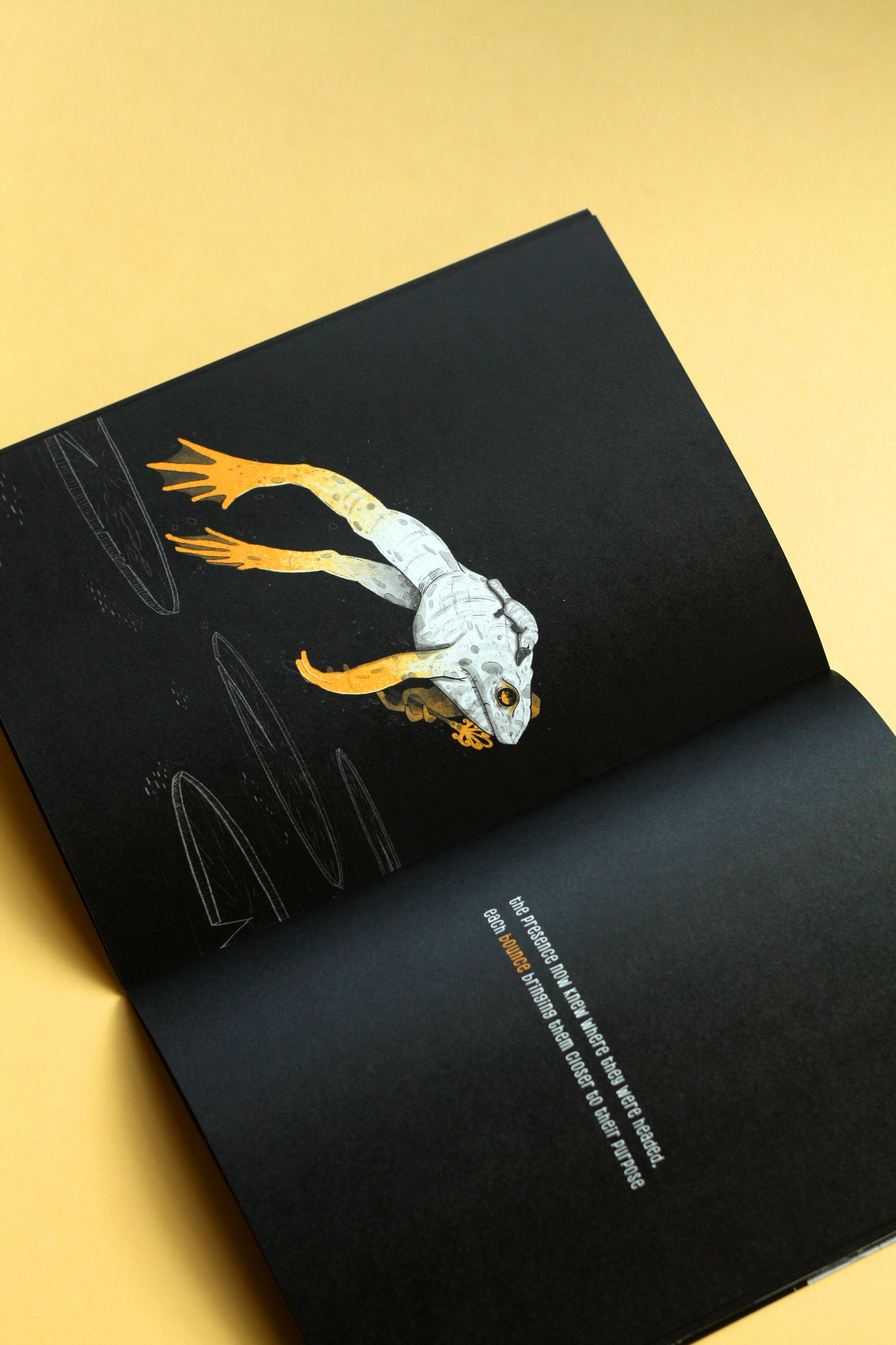 Graphic Novel / Zine - 'Light' book cover book design botanical comic digital drawing digital illustration graphic novel illustration illustrator inktober light nature platypys procreate toad zine