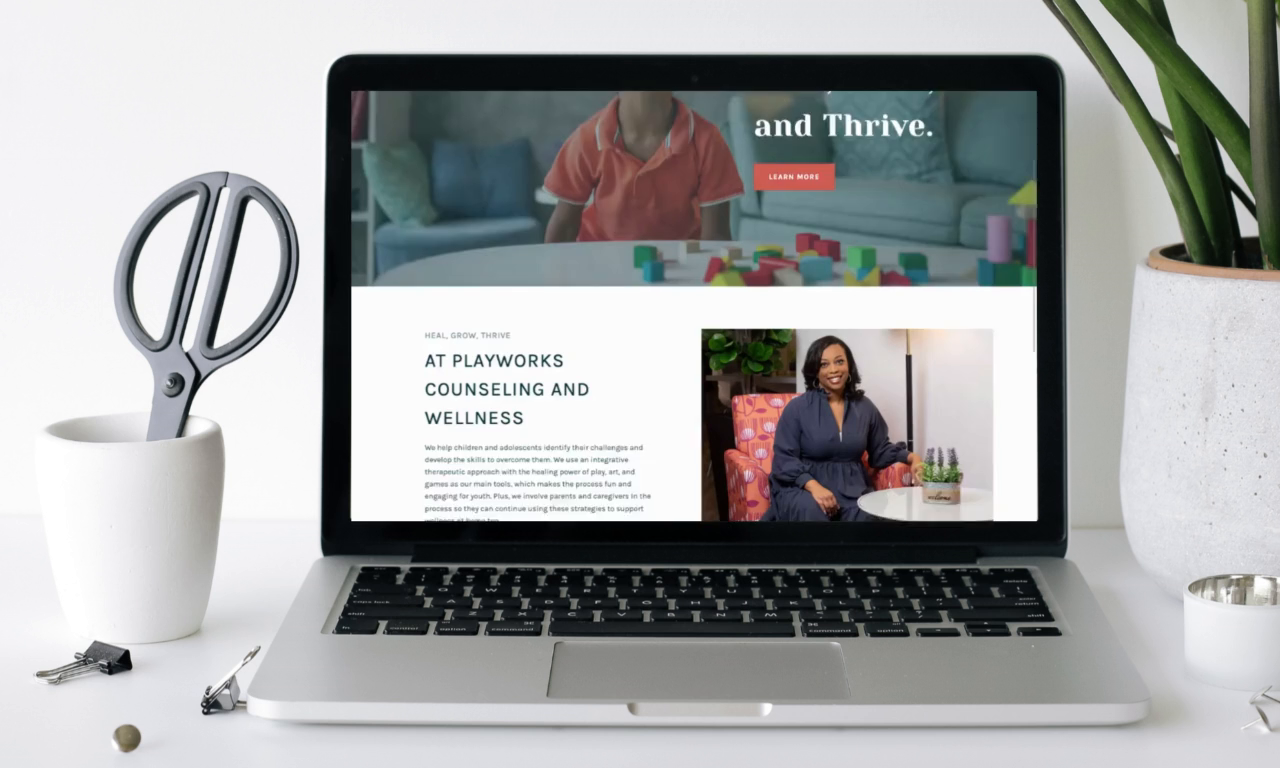 Example of Website Design + Development