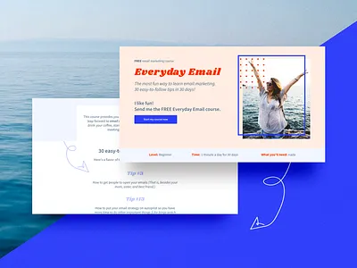 AWeber Everyday Email Campaign branding graphic design identity logo ui visual design web design