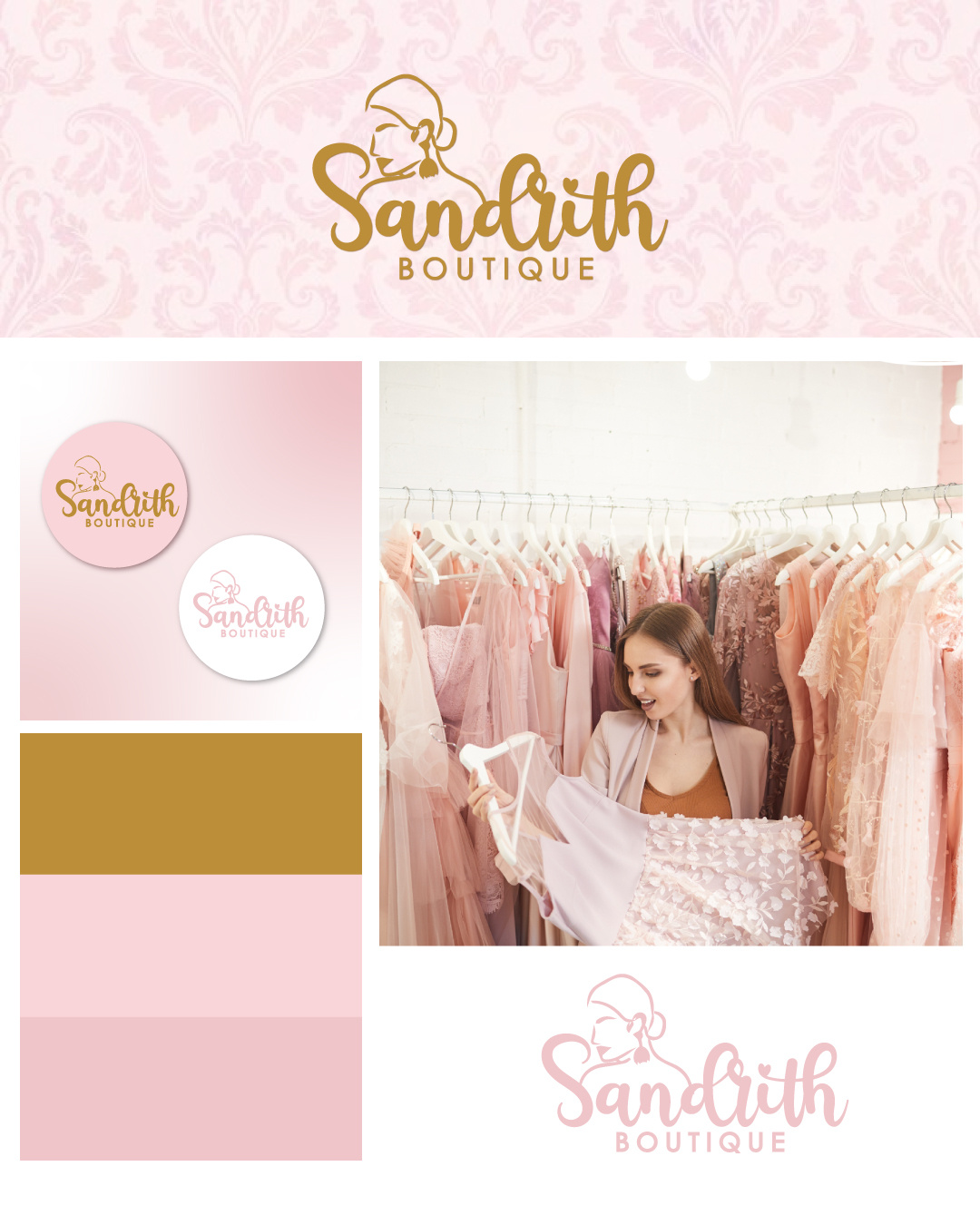 Sandrith branding graphic design logo