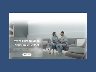 UX/UI DESIGN FOR PRIME DENTAL userinterface