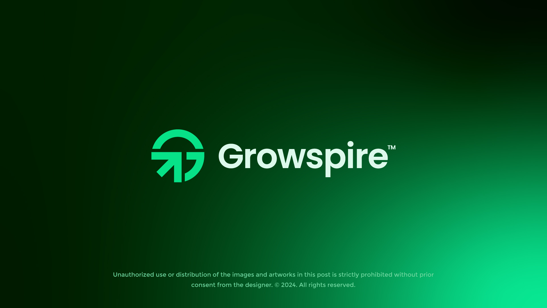 Growspire™ - Visual Identity - 2024 ai arrow asterisk brand identity branding fintech g gorw g growth g rising gradient group grow growing growth increase logo progress rising solution up
