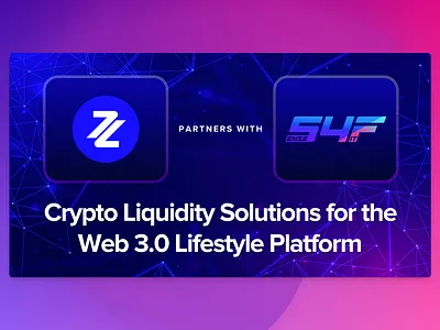 Social Media Image for Crypto Company app banner clean crypto design social media ui web website white