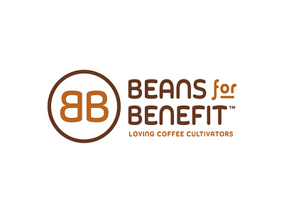 Beans for Benefit 5013c africa benefit branding coffee coffee beans coffee farmers farming graphic design logo logo design nonprofit not for profit