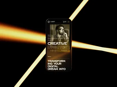 Albert - Portfolio Webflow Template blog business cms design ecommerce flowfye illustration mobile no code personal portfolio professional responsive ui webflow website