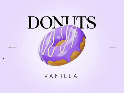 Donut Flavour Collection branding creative design graphic design logo modern ui ux