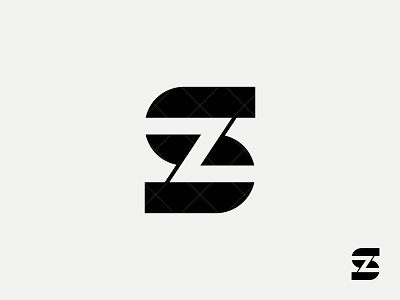 SZ Logo branding design icon identity lettermark logo logo design logotype minimal monogram s sz sz logo sz monogram typography vector art z zs zs logo zs monogram