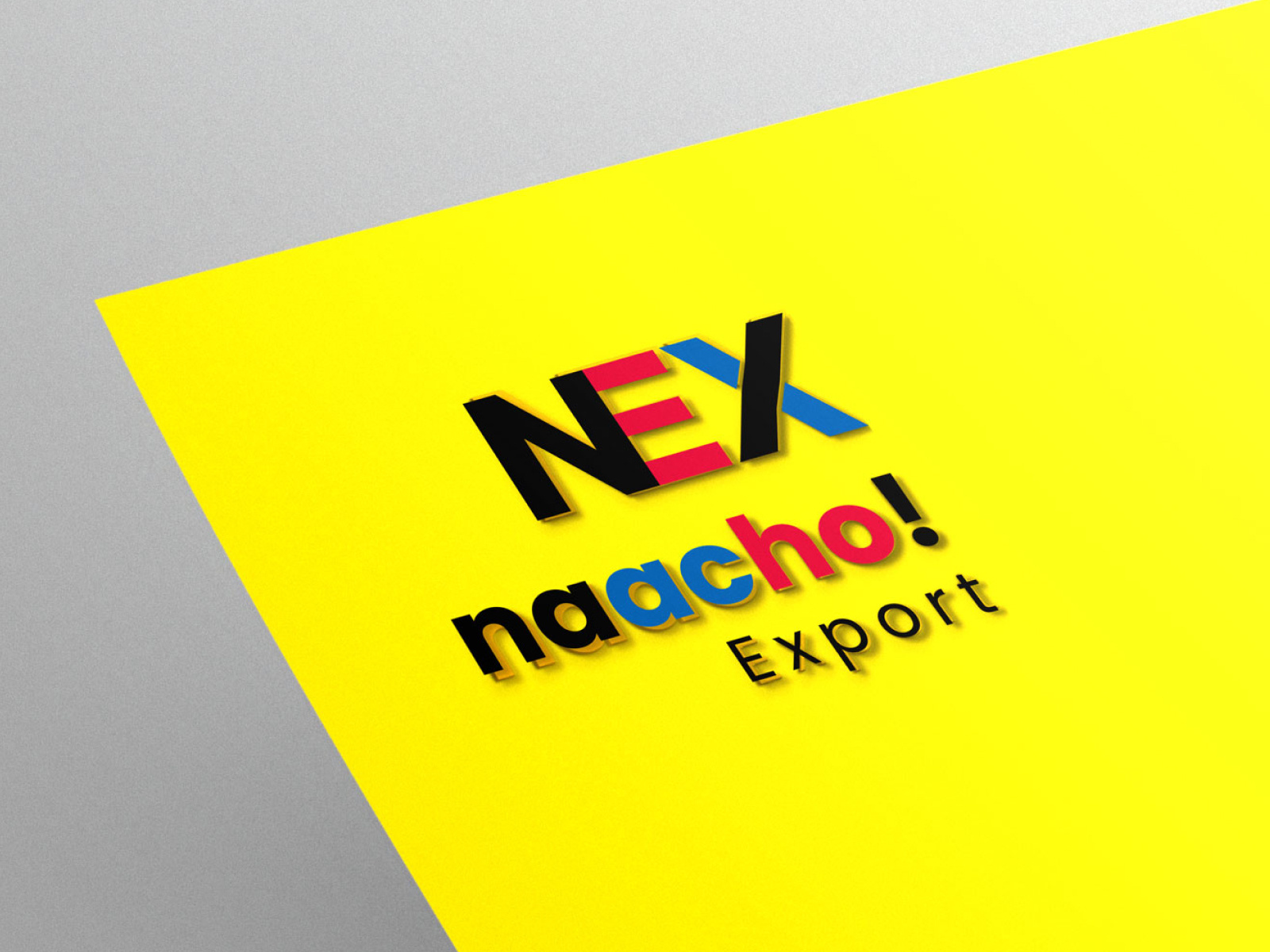 Naacho Export App Logo and Icon Design graphic design logo ui