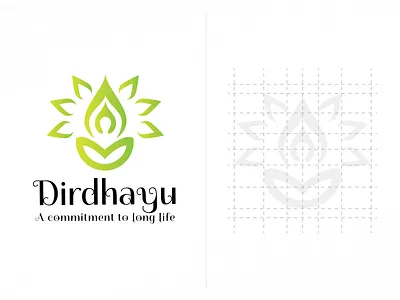 Dirdhayu Logo Design adobe illustrator adobe photoshop adobe xd branding design fitness logo graphic design health logo illustration logo logo design ui vector