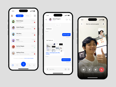 muchat - Chat Mobile App app app design call chat app chatting chatting app communication community group imessage message app messaging mobile mobile app ui ui mobile video call whatsapp