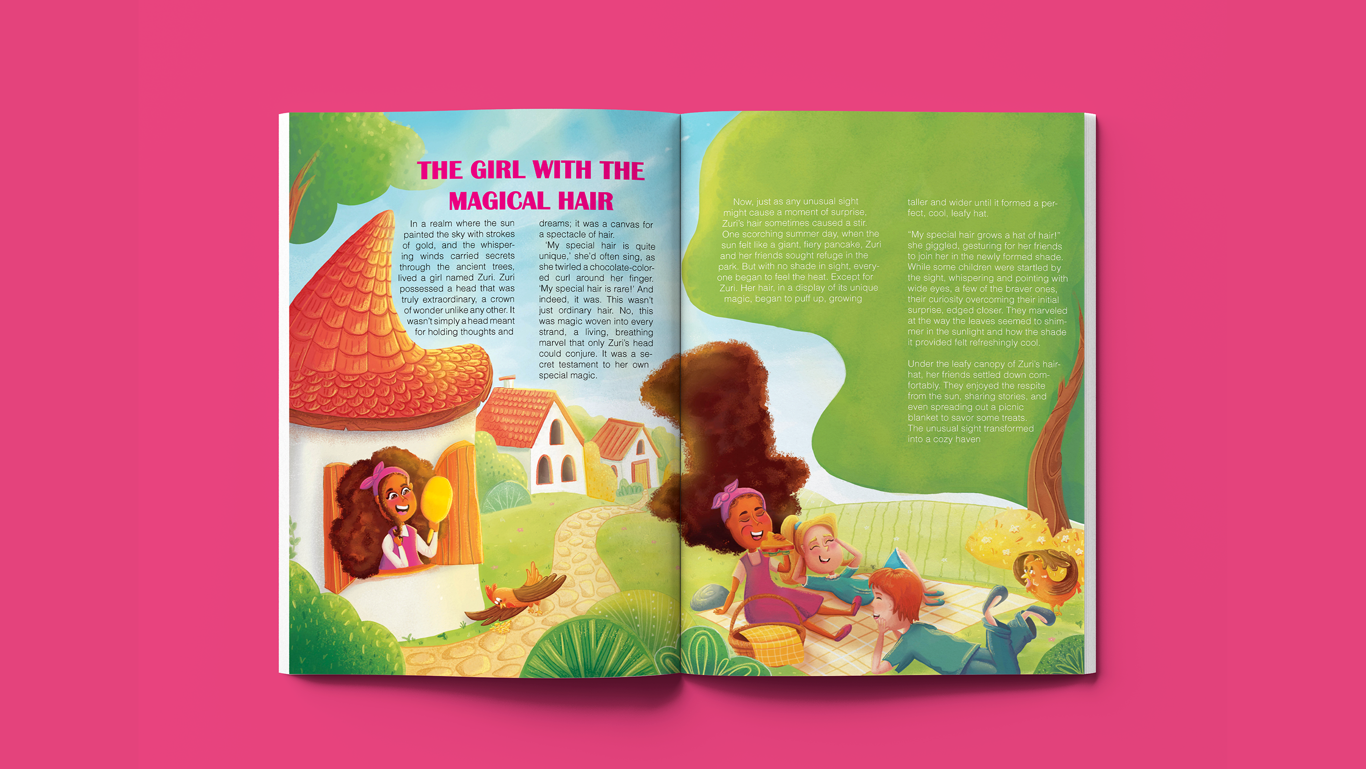 Kidlit Magazine Illustrations 2d art book illustration cartoon character creative editorial fun illustration kidlit kids magazine photoshop
