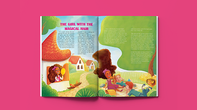 Kidlit Magazine Illustrations 2d art book illustration cartoon character creative editorial fun illustration kidlit kids magazine photoshop