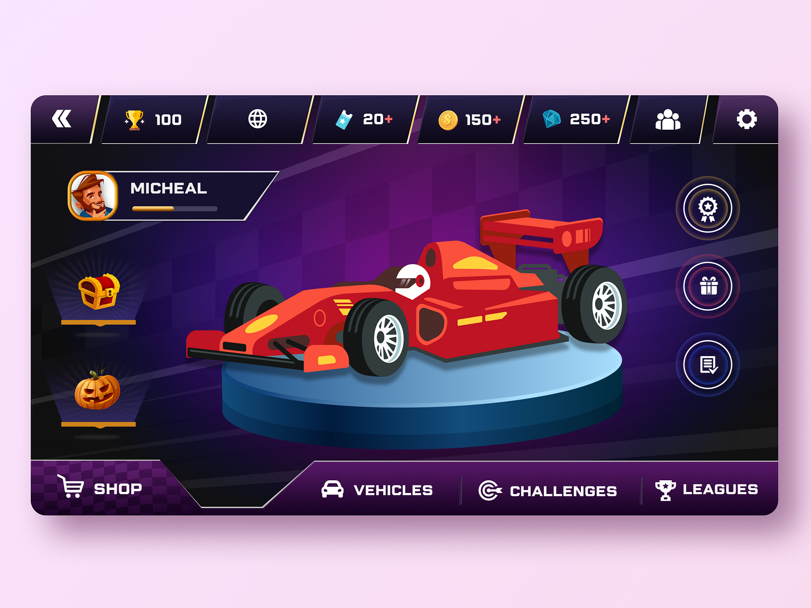 car-racing-game-ui-by-bhavin-dabhi-on-dribbble