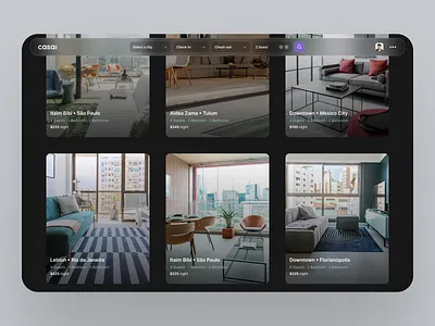 Casai Home Page airbnb apartment app booking booking app concept dashboard design flight hotel reservation saas startup travel trip ui ux web web design