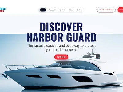 Marine Cleaning Product Website Design (B2B Sales) blue design blue ux cleaning product inspiration landing page marine ui design responsive design ui desing ui inspiration ui portfolio uiux ux portfolio visual design web design website design app