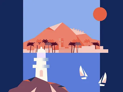 Abahana Villas branding design graphic design icon illustration marcoriolserra minimal ui vector vectorillustration