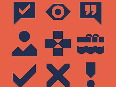 Abahana Villas Pictograms branding design graphic design icon illustration marcoriolserra minimal ui vector vectorillustration