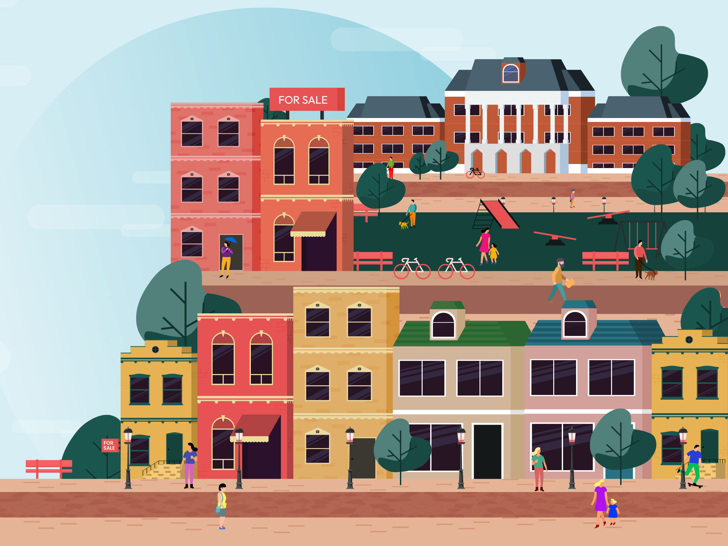 A City Built for Walking, Not Waiting | New Amsterdam 3d 3ddesign animation blender branding dashboard design graphicdesign illustration isometricdesign logo mobileapp motiongraphics productdesign responsivedesign techillustration ui uiuxdesign ux uxmotion