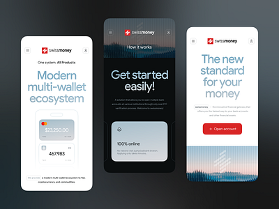 Online Bank App Concept account app bank banking design digital finance fintech ios mobile money online payment sketch ui ux wallet