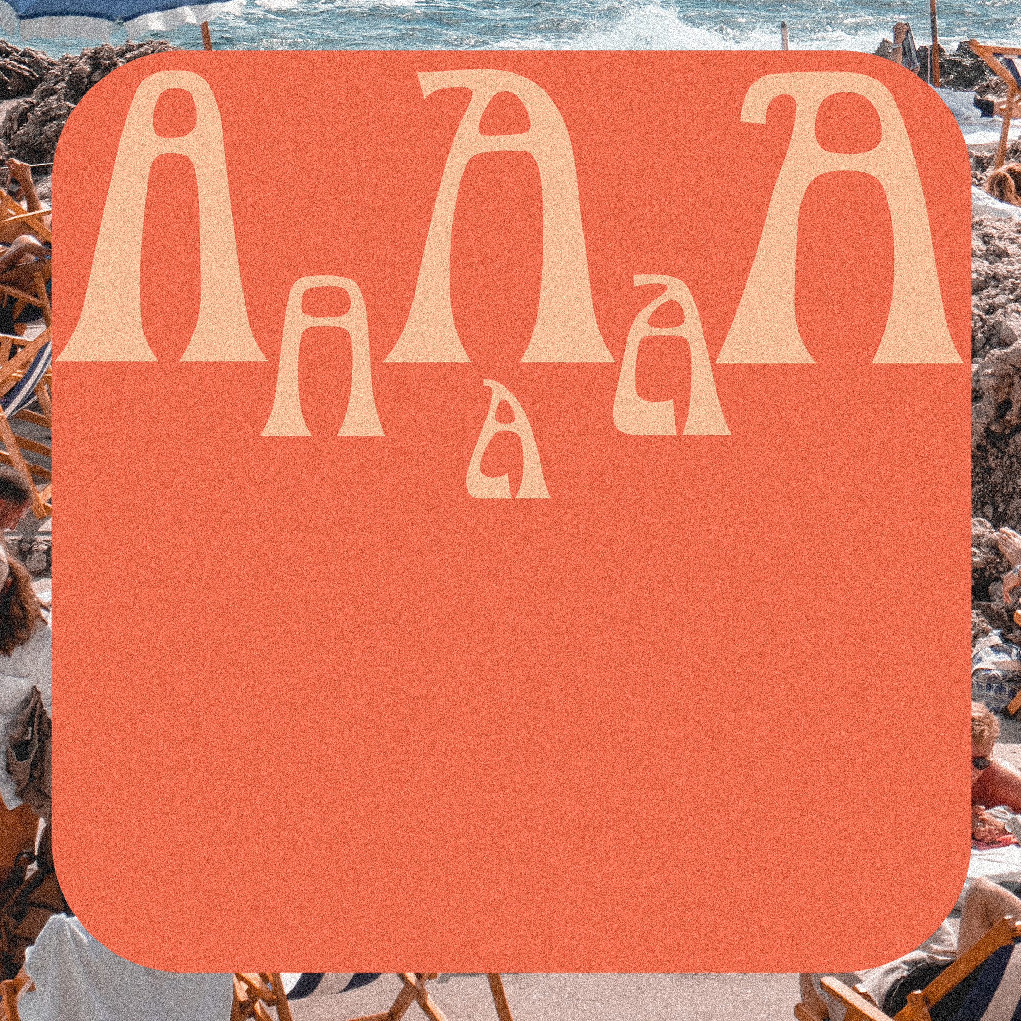 The Various A's of MC Bueno alternative art direction branding color scheme design font font design fonts graphic design handmade independent indie local logo organic small business type type design typography